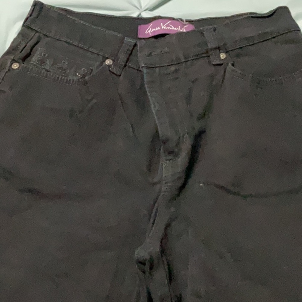 Color:  Black slightly faded w/ embellishments